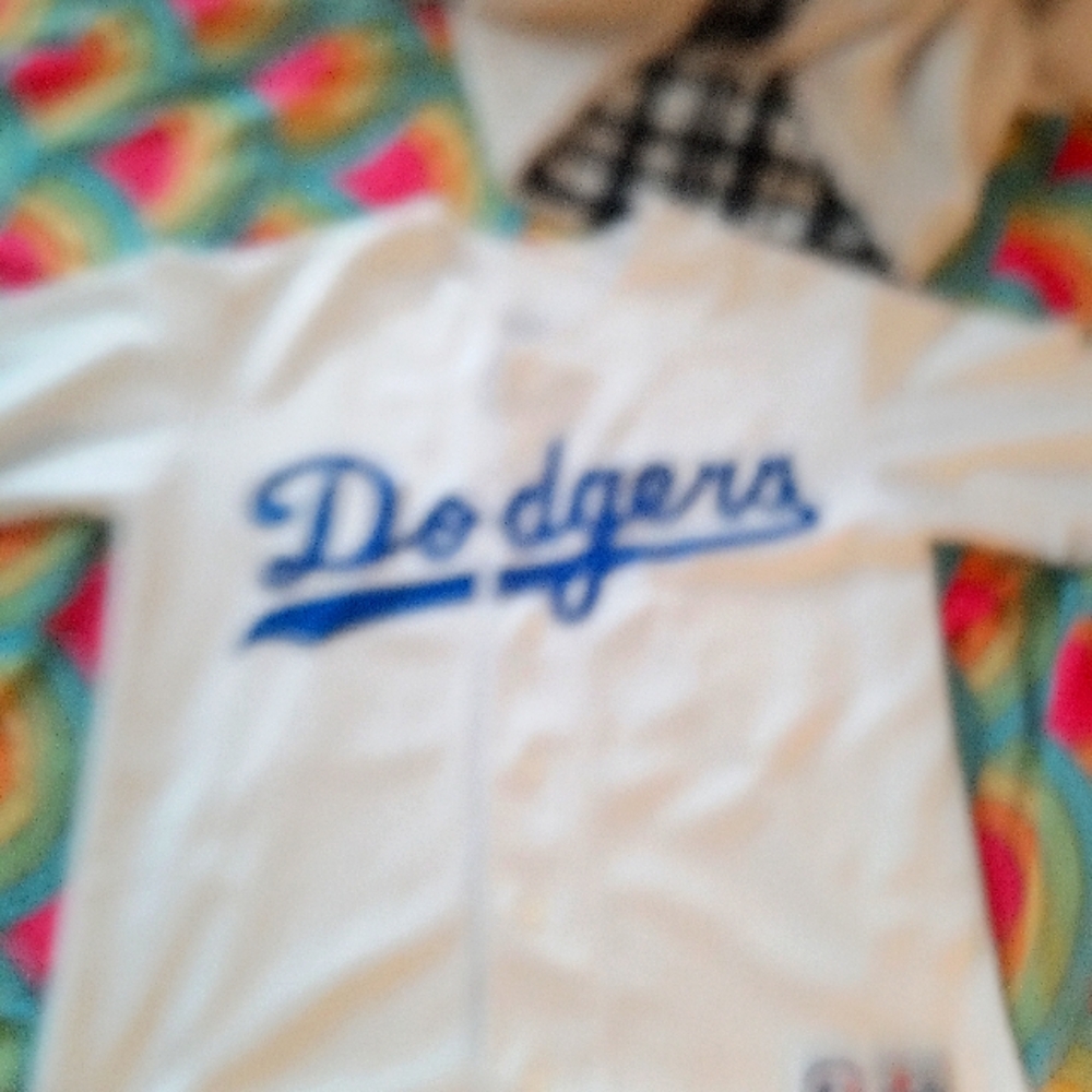 White Dodgers Jersey